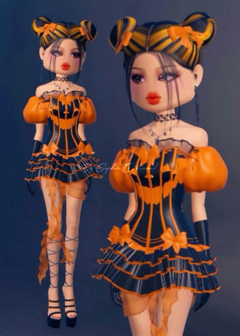 DTI Dress to Impress Outfit Inspo (Theme: Halloween).